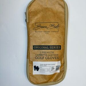 Bruce Bolt Original Series Golf Gloves Youth Small Navy 2 Pack Left Hand NWT